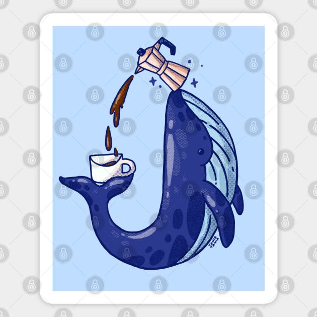 Balance Whale Magnet by Tania Tania